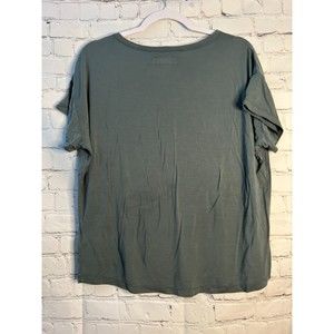 Women's Requisite Roll Tee Carbon2Cobalt. SZ M.